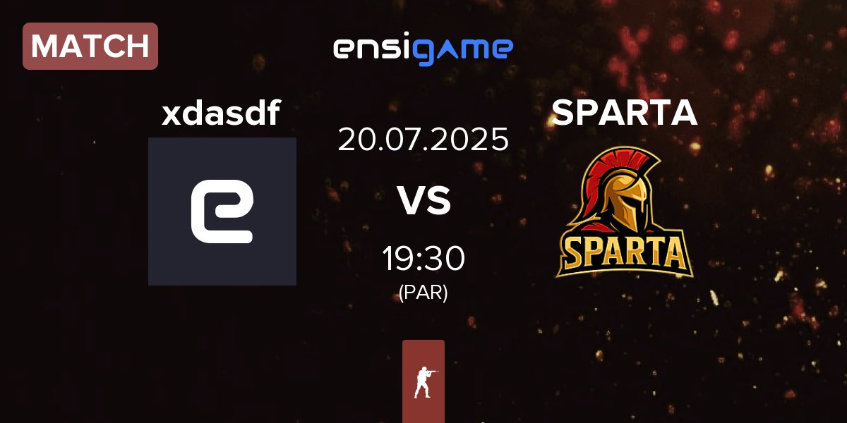 Partida xdasdf vs SPARTA Esports SPARTA | 20.07