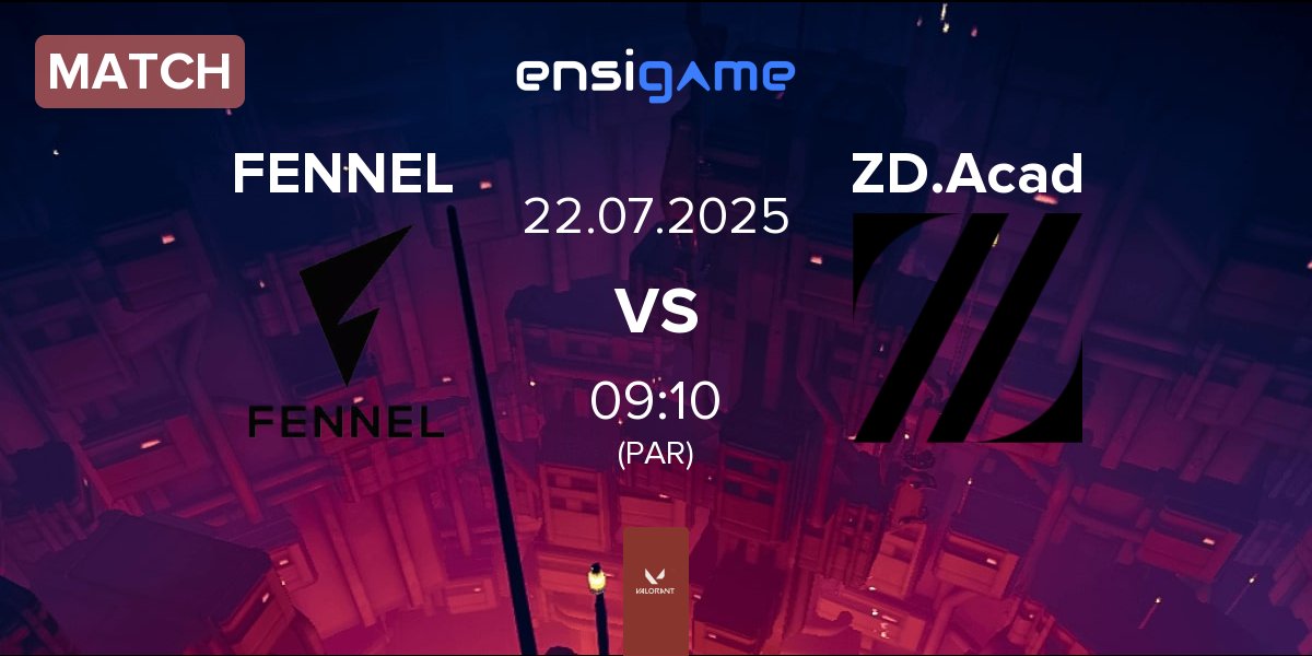 Match FENNEL vs ZETA DIVISION ACADEMY ZD.Acad | 22.07