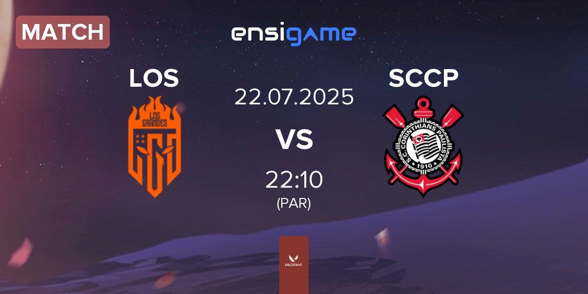 Partida LOS vs Corinthians Esports SCCP | 22.07