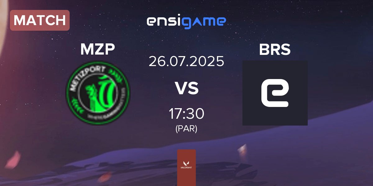 Match Metizport MZP vs Boars Gaming BRS | 26.07
