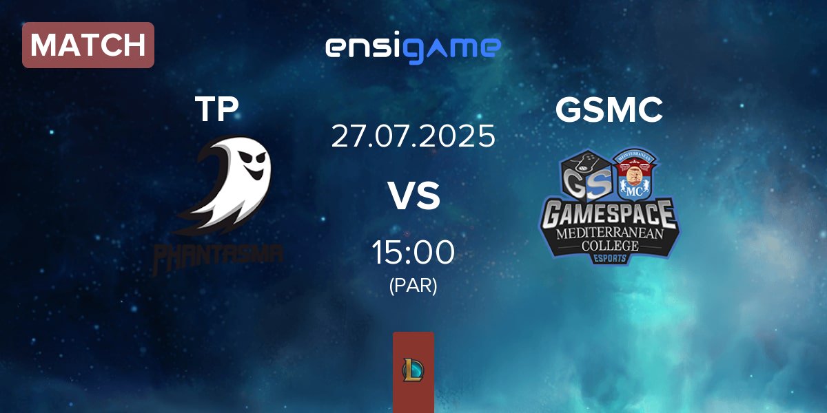Partida Team Phantasma TP vs Gamespace E-Sports GSMC | 27.07