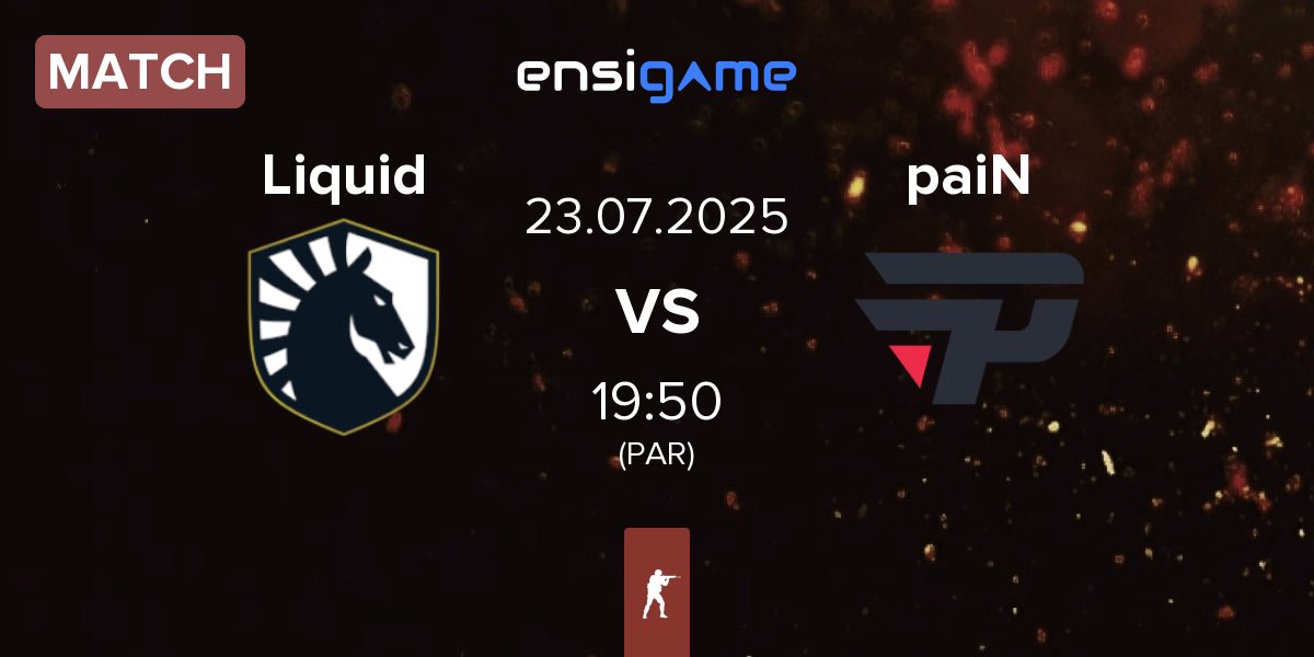 Match Team Liquid Liquid vs paiN Gaming paiN | 23.07