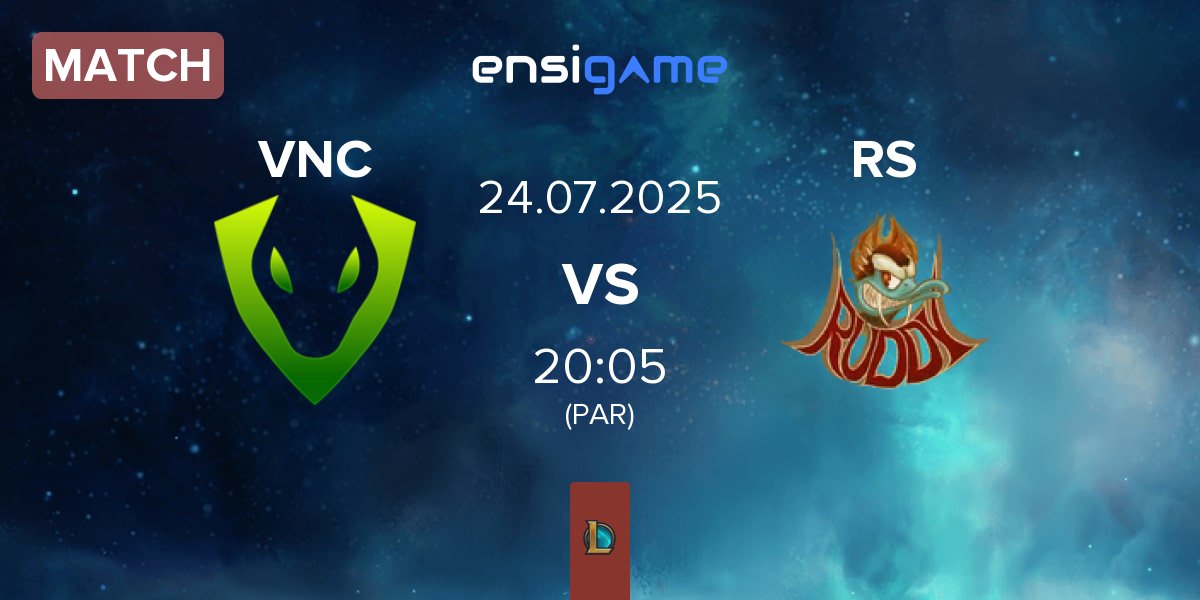 Match Venomcrest Esports VNC vs Ruddy Corporation RUD | 24.07