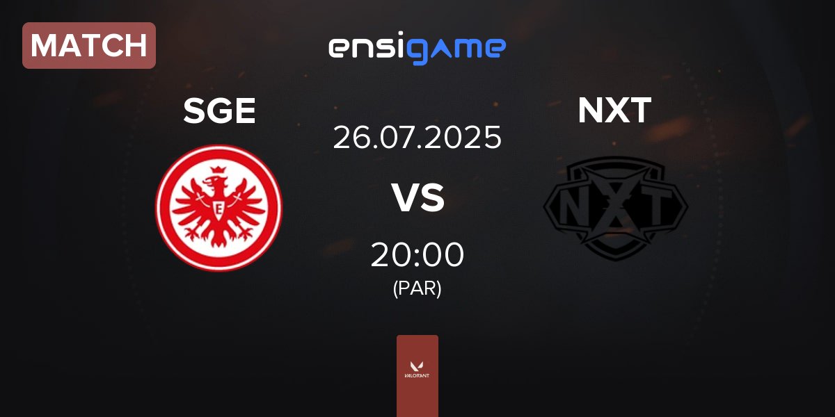 Match Eintracht Frankfurt SGE vs XPERION NXT NXT | 26.07