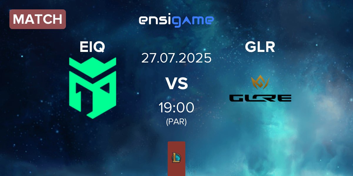 Match Entropiq EIQ vs GLORE GLR | 27.07