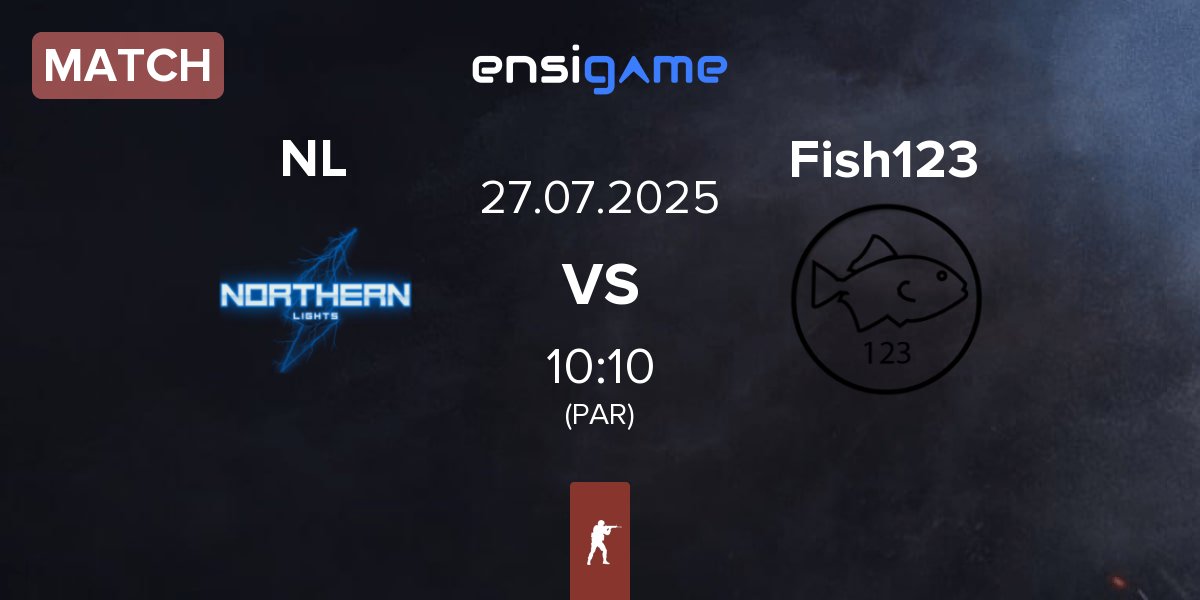 Partida Northern Lights NL vs Fish123 | 27.07
