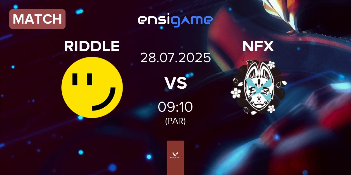 Partida RIDDLE ORDER RIDDLE vs NOEZ FOXX NFX | 28.07