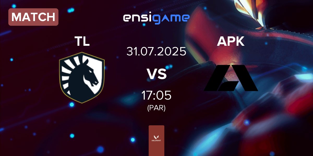 Match Team Liquid TL vs Apeks APK | 31.07