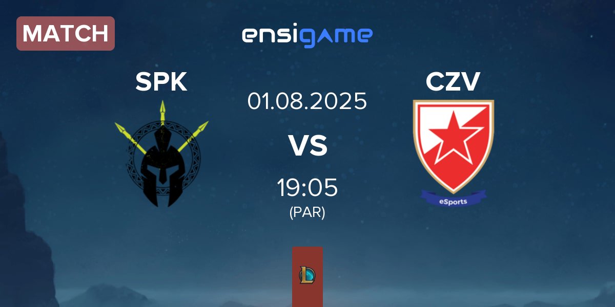Partida SPIKE Syndicate SPK vs Crvena zvezda Esports CZV | 01.08