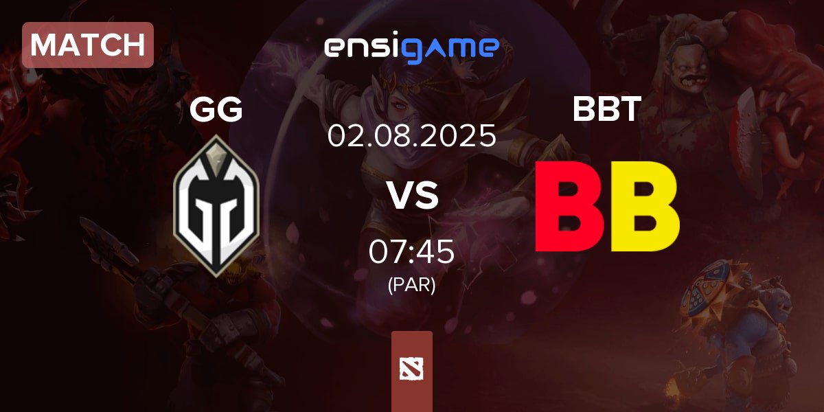 Match Gaimin Gladiators GG vs BetBoom Team BBT | 02.08