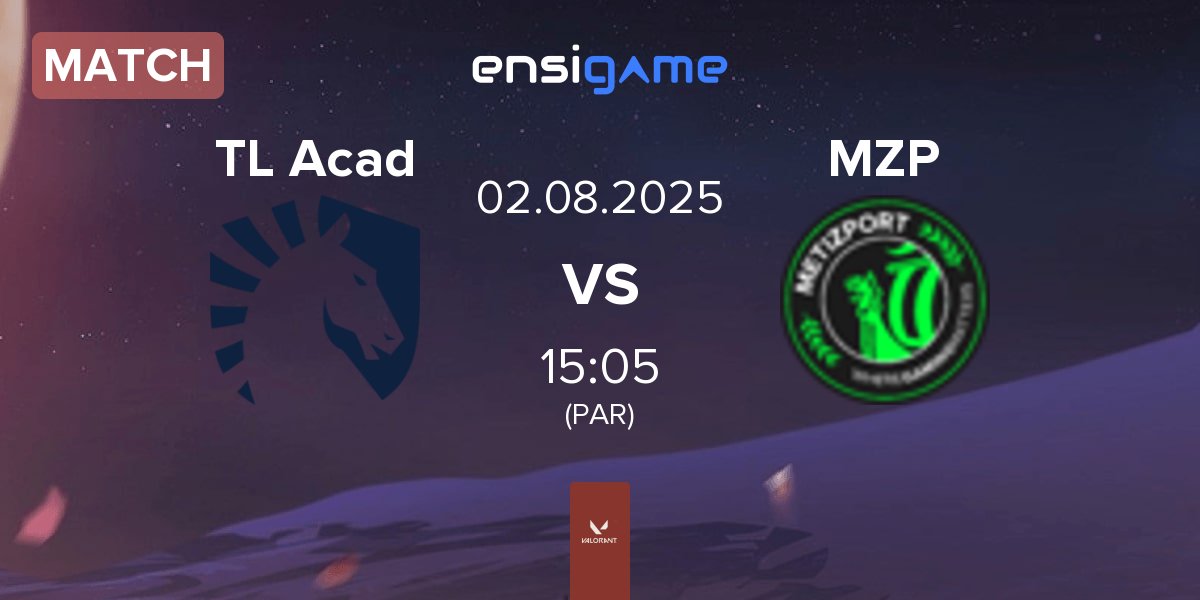 Match Team Liquid Academy TL Acad vs Metizport MZP | 02.08