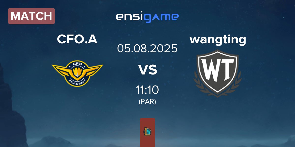 Match CTBC Flying Oyster Academy CFO.A vs wangting | 05.08
