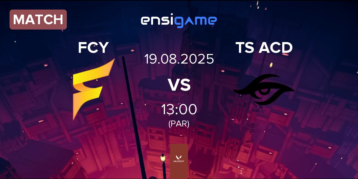 Partida Fancy United Esports FCY vs Team Secret Academy TS ACD | 19.08