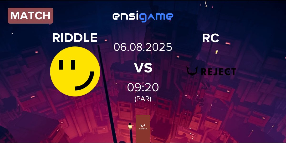 Partida RIDDLE ORDER RIDDLE vs REJECT RC | 06.08