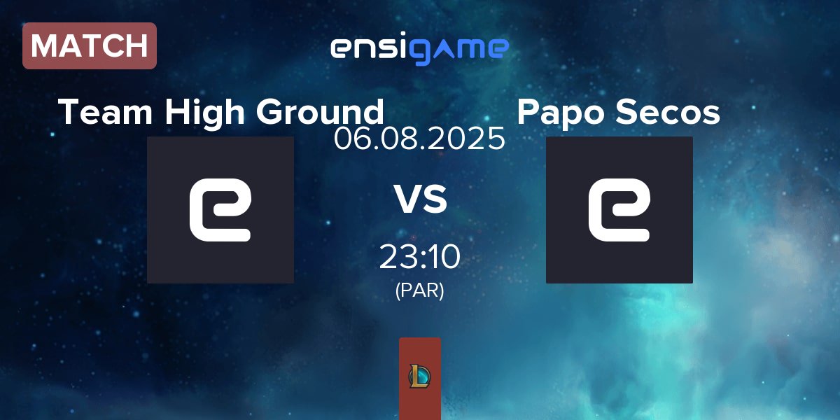 Match Team High Ground THG vs Papo Secos PPS | 06.08