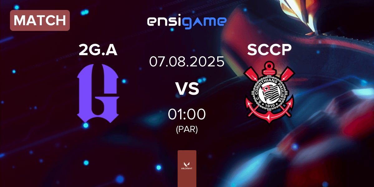 Match 2GAME Academy 2G.A vs Corinthians Esports SCCP | 07.08