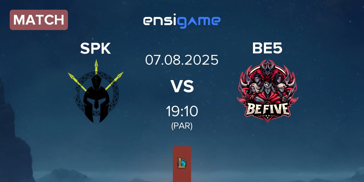 Match SPIKE Syndicate SPK vs BeFive BE5 | 07.08