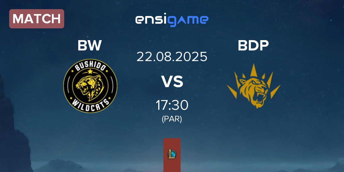 Match Bushido Wildcats BW vs BBL Dark Passage BDP | 22.08