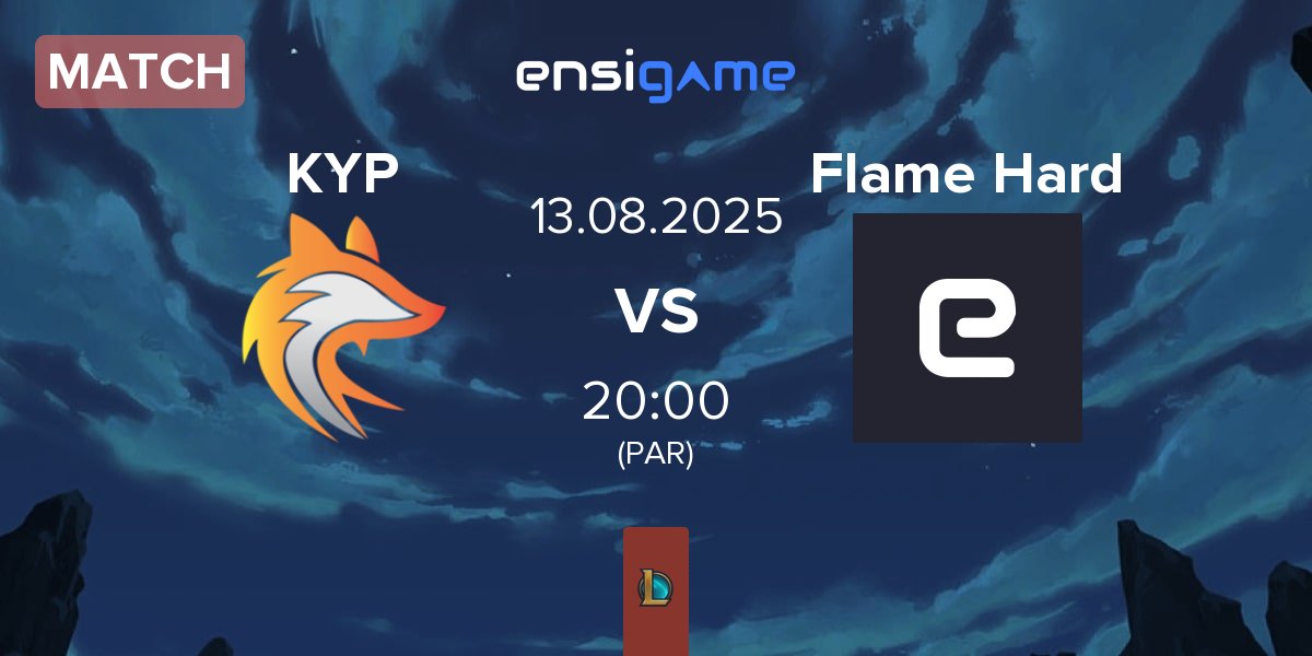 Match Keypulse Esports KYP vs Flame Hard FLH | 13.08