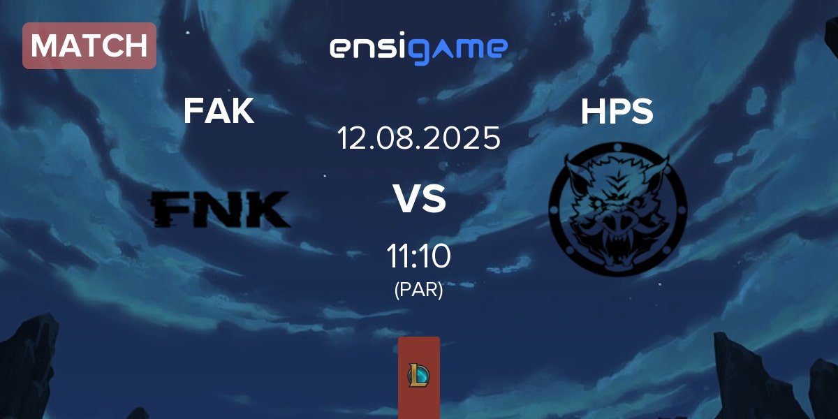 Match Frank Esports FAK vs HELL PIGS HPS | 12.08