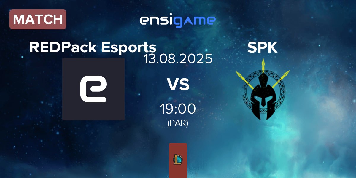 Partida REDPack Esports RP vs SPIKE Syndicate SPK | 13.08