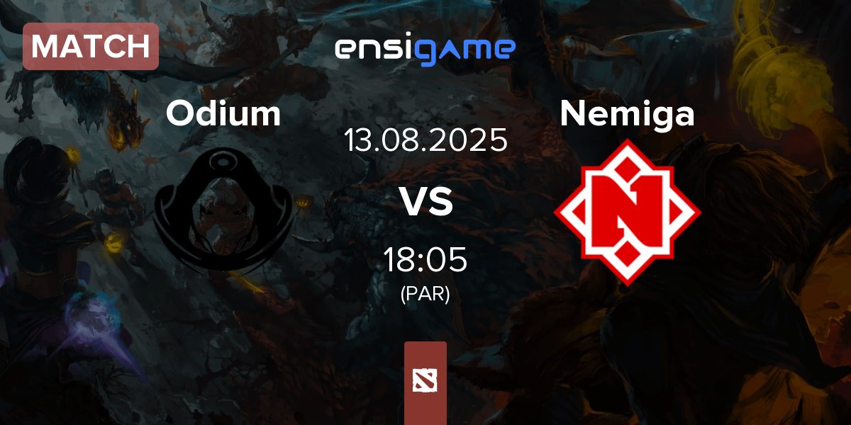 Match Odium vs Nemiga Gaming Nemiga | 13.08
