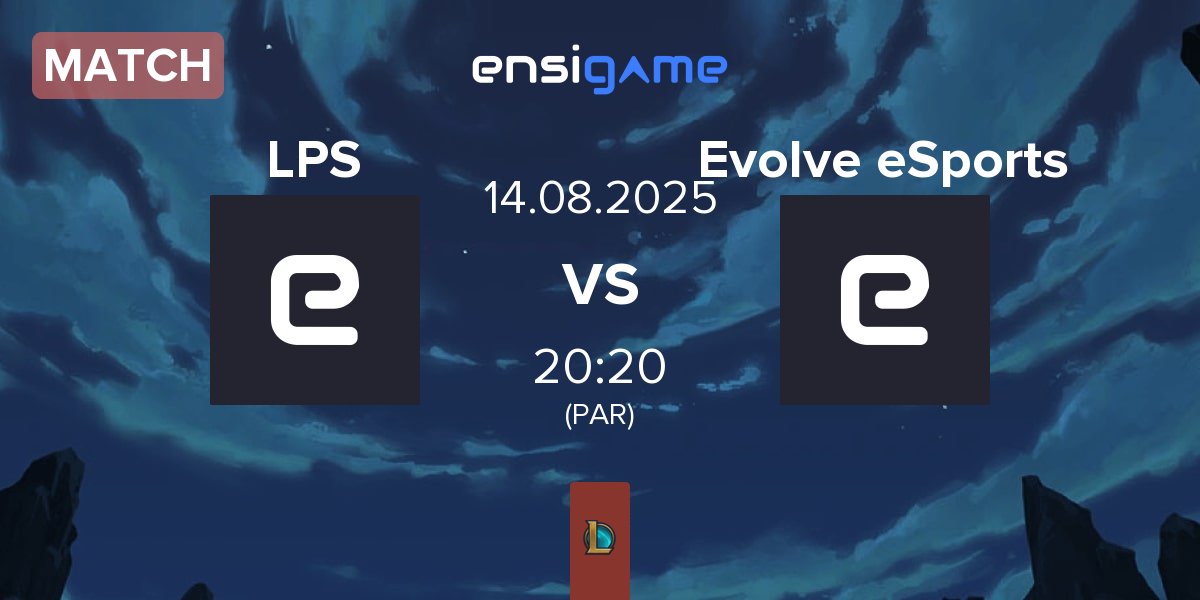 Partida Leões Porto Salvo Esports LPS vs Evolve eSports EVO | 14.08