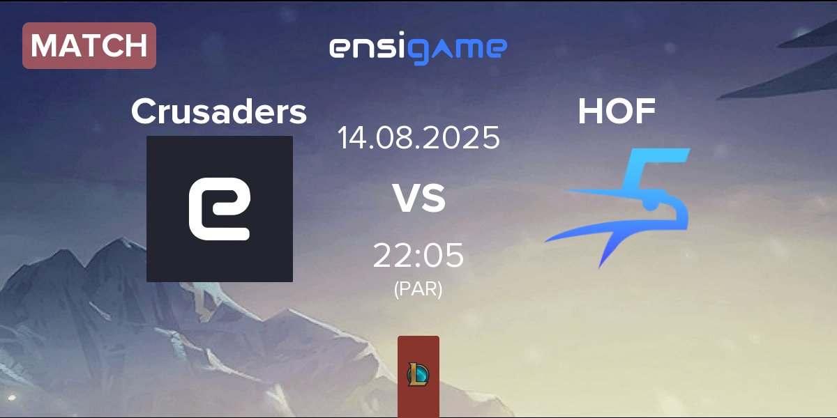 Partida Crusaders CRZ vs Hurricane of Feathers HOF | 14.08