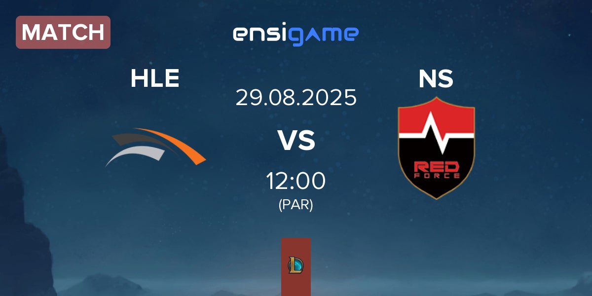 Match Hanwha Life Esports HLE vs Nongshim RedForce NS | 29.08