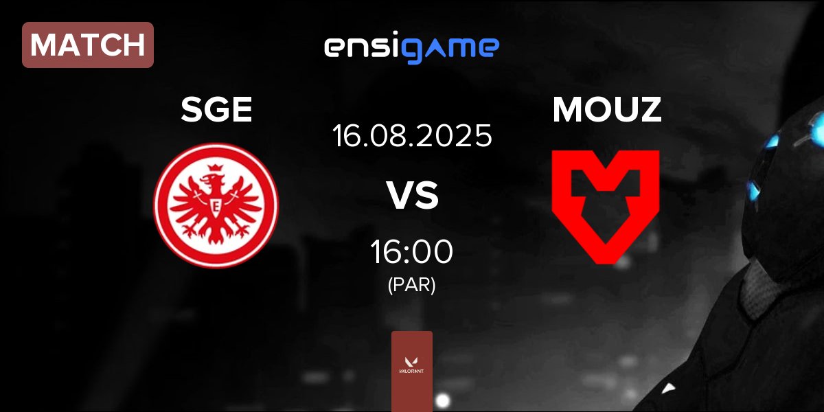 Partida Eintracht Frankfurt SGE vs MOUZ | 16.08