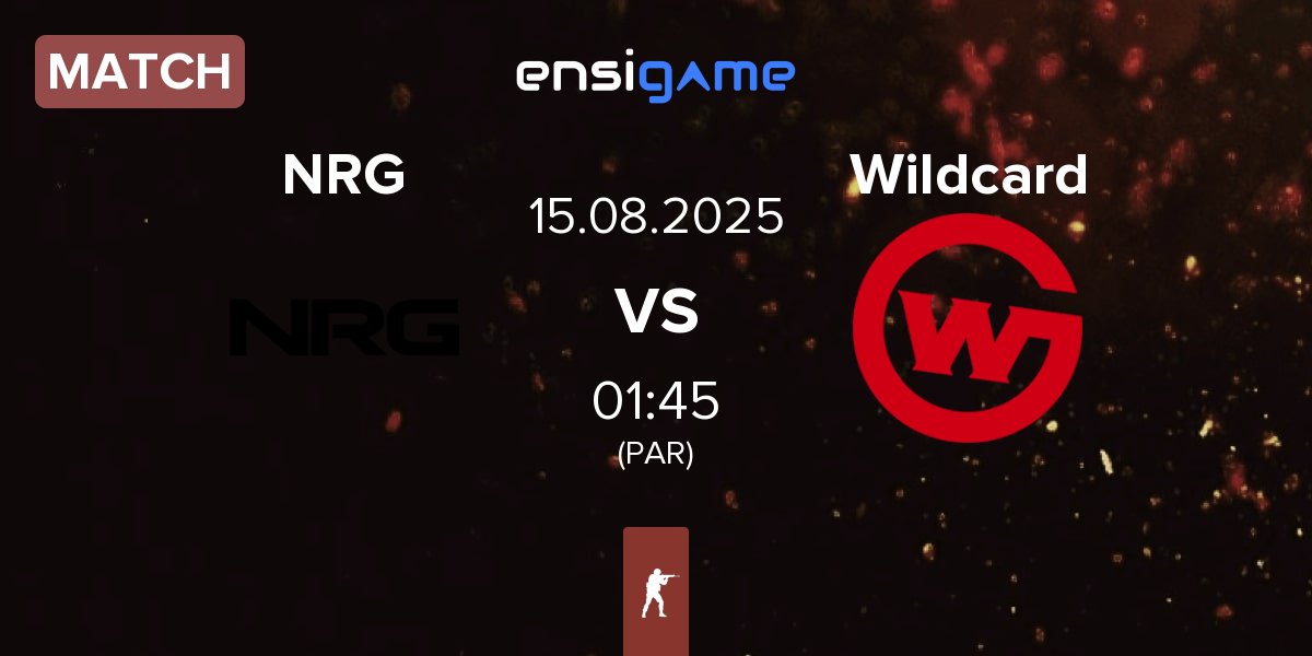 Match NRG Esports NRG vs Wildcard Gaming Wildcard | 15.08
