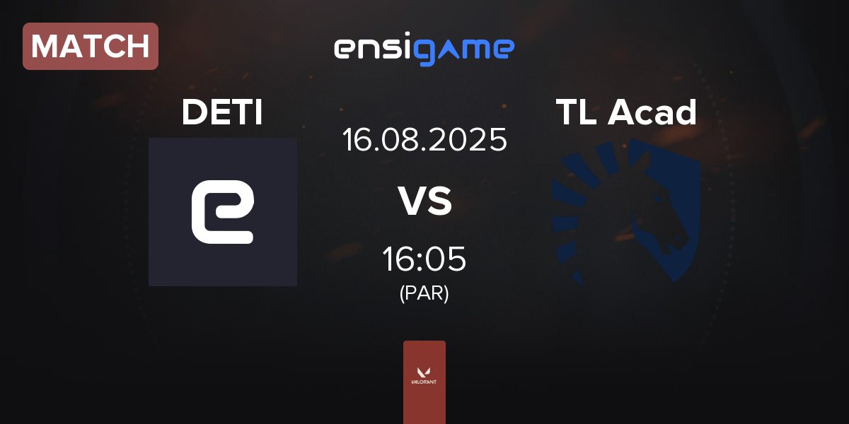 Match děti ulice DETI vs Team Liquid Academy TL Acad | 16.08