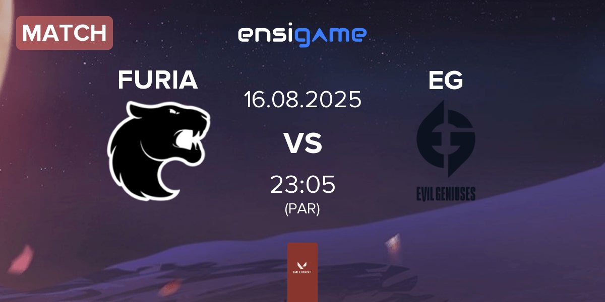 Partida FURIA Esports FURIA vs Evil Geniuses EG | 16.08