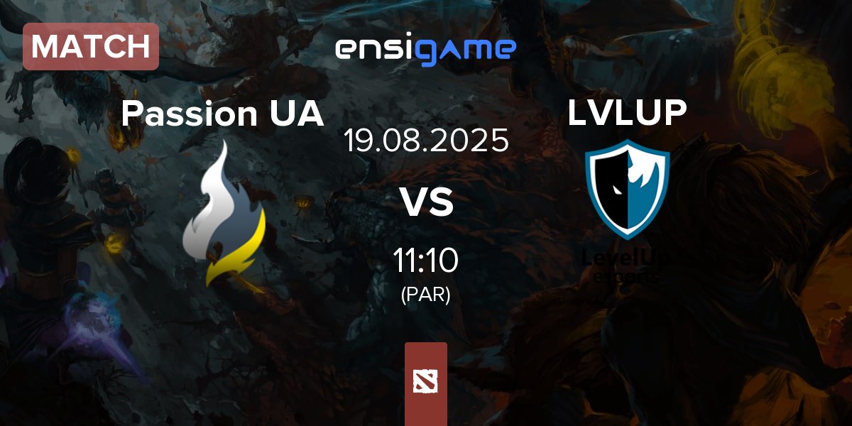 Partida Passion UA vs Level UP LVLUP | 19.08