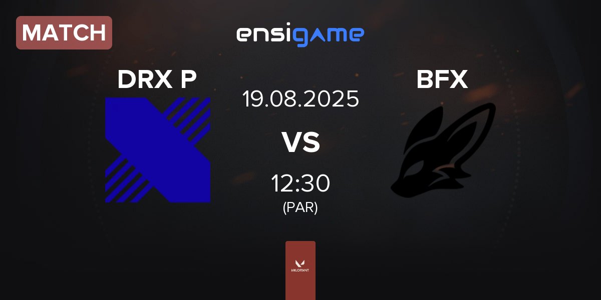 Partida DRX Prospects DRX P vs FearX BFX | 19.08