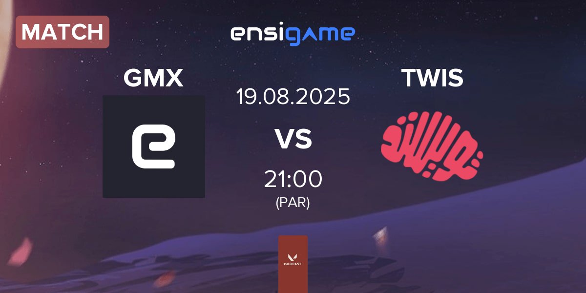 Match Gamax Esports GMX vs Twisted Minds TWIS | 19.08