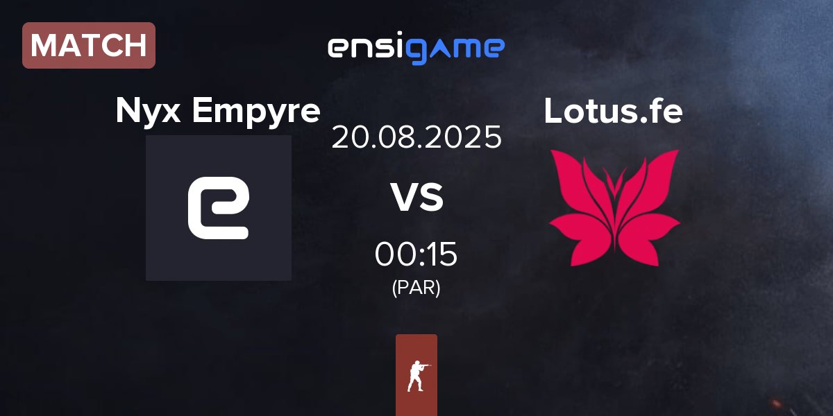 Partida Nyx Empyre NE vs Lotus FE Lotus.fe | 20.08
