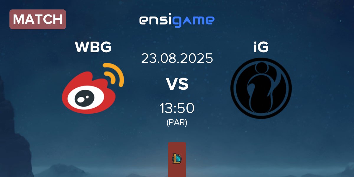 Match Weibo Gaming WBG vs Invictus Gaming iG | 23.08