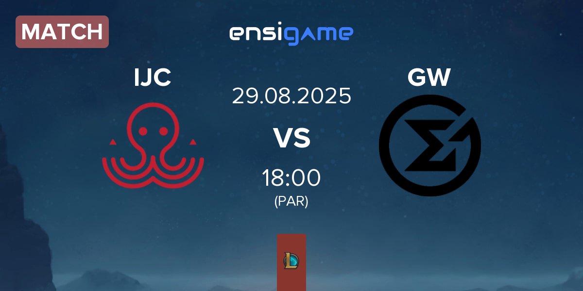 Match Ici Japon Corp IJC vs GameWard GW | 29.08