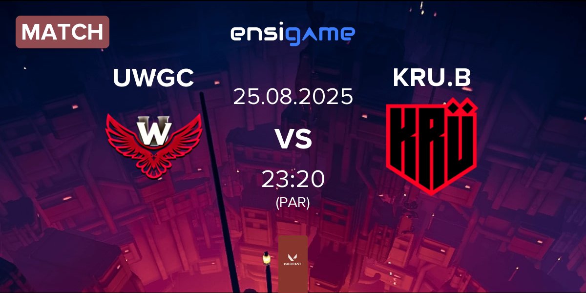 Match University War GC UWGC vs KRÜ Blaze KRU.B | 25.08