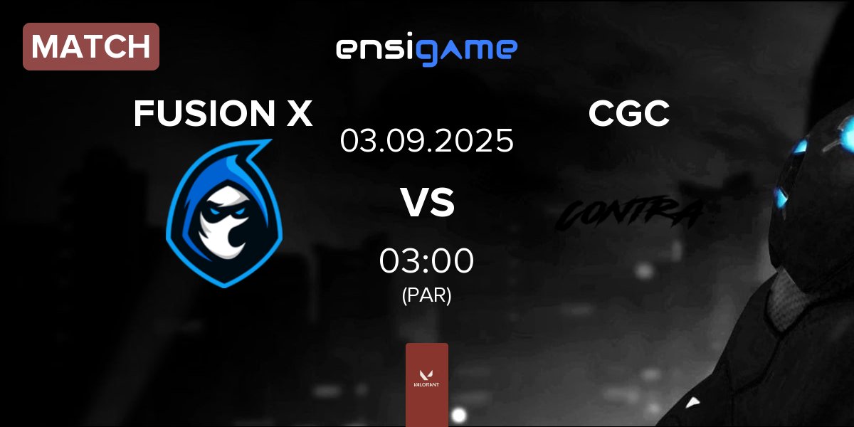 Partida FUSION X vs Contra GC CGC | 03.09