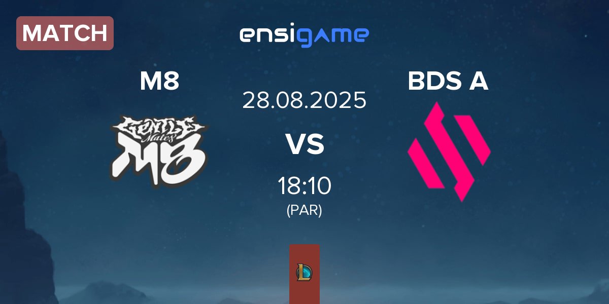 Match Gentle Mates M8 vs Team BDS Academy BDS A | 28.08