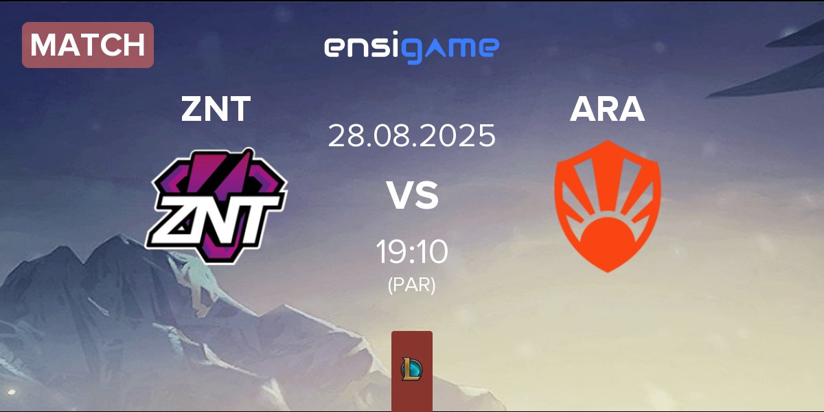 Match ZennIT ZNT vs Aurora ARA | 28.08
