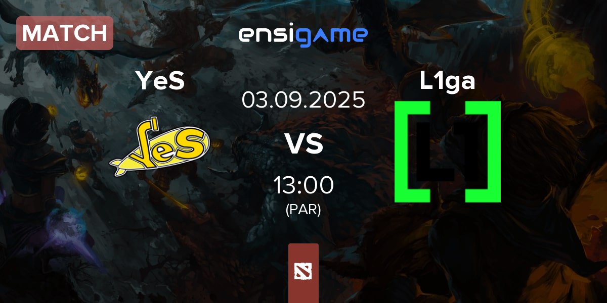 Match Yellow Submarine YeS vs L1ga Team L1ga | 03.09