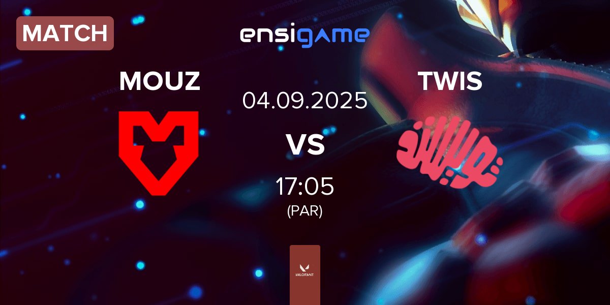 Partida MOUZ vs Twisted Minds TWIS | 04.09