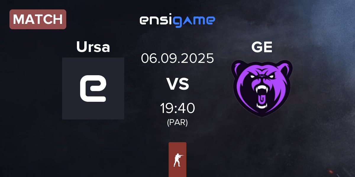 Match Ursa vs Glitchtech Esports GE | 06.09