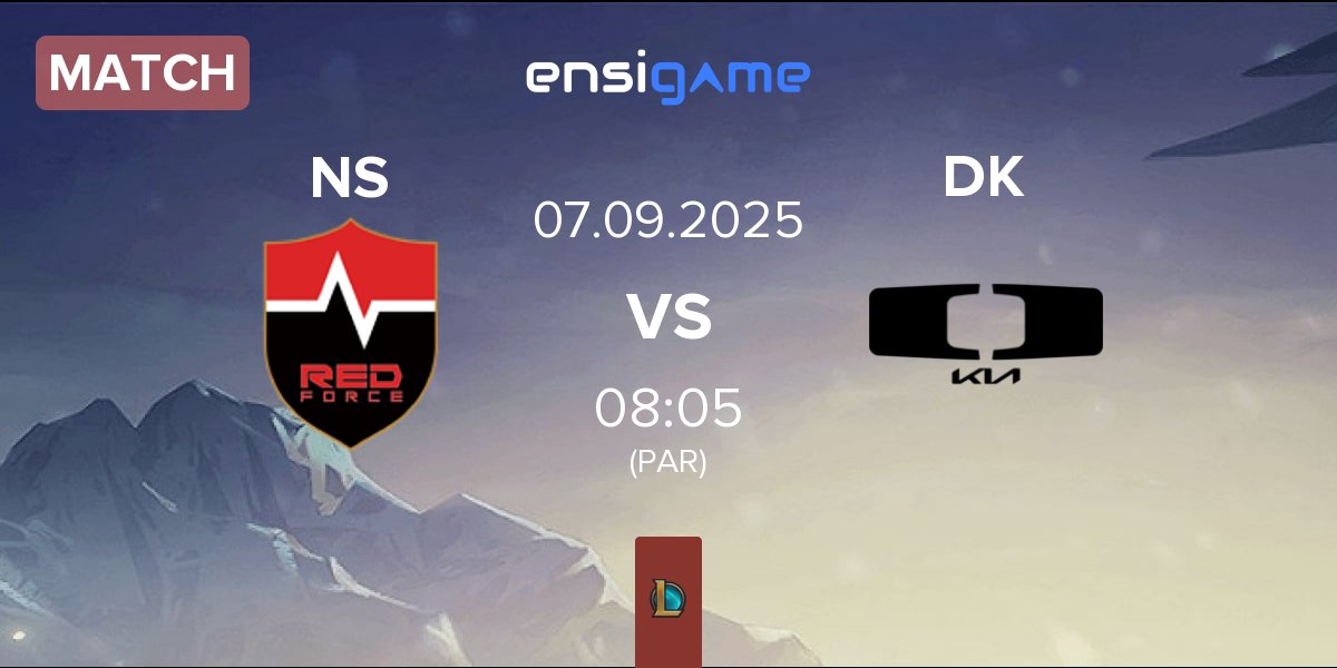 Match Nongshim RedForce NS vs Dplus KIA DK | 07.09
