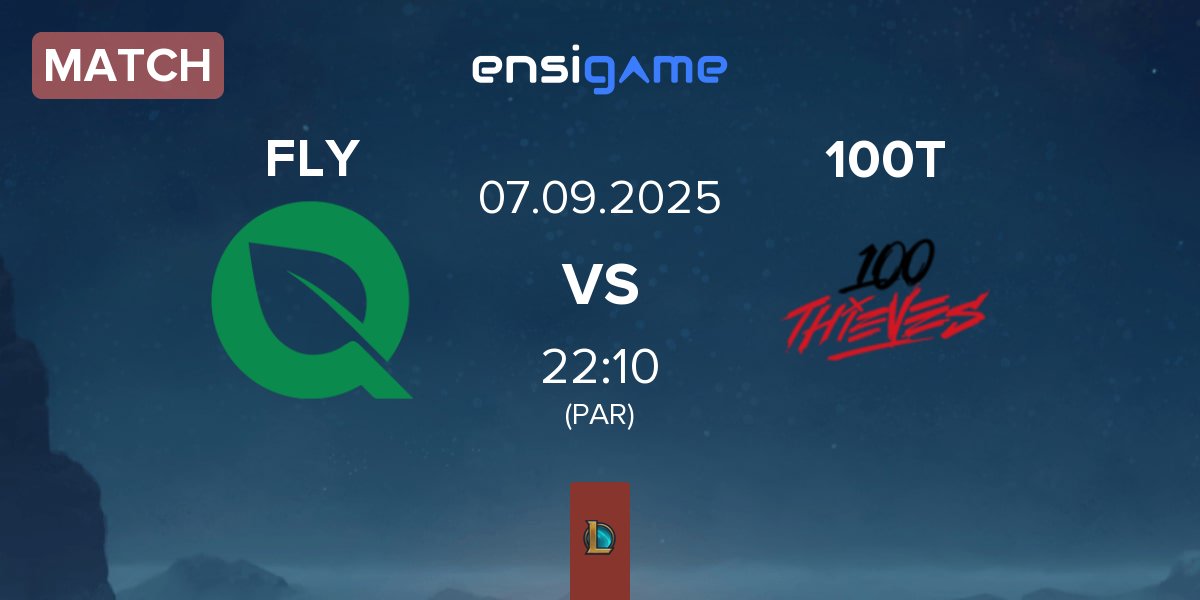 Partida FlyQuest FLY vs 100 Thieves 100T | 07.09