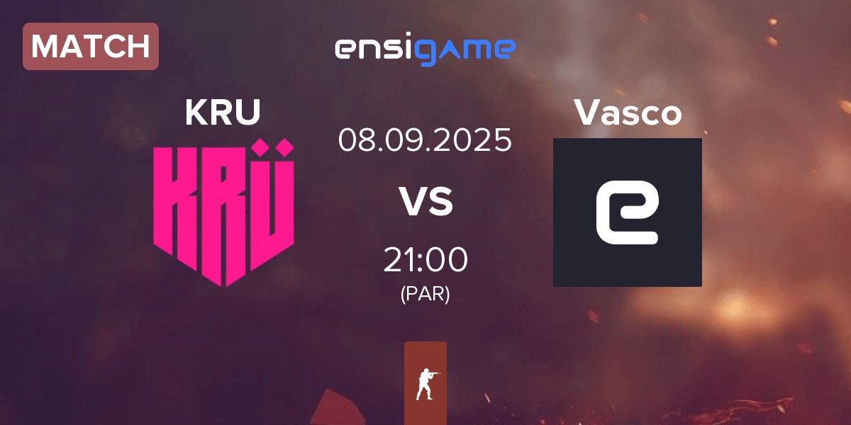 Partida KRU Esports KRU vs Vasco | 08.09