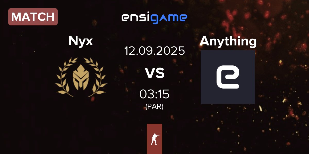 Partida Nyx vs anything else Anything | 12.09